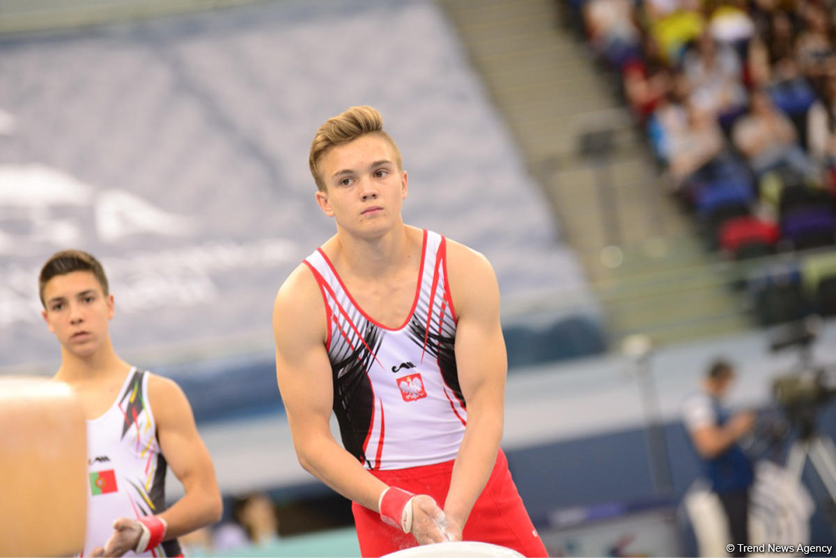 Bakıda Yeniyetmələrin Olimpiya Oyunlarına idman gimnastikası üzrə təsnifat yarışlarına start verildi (FOTO)