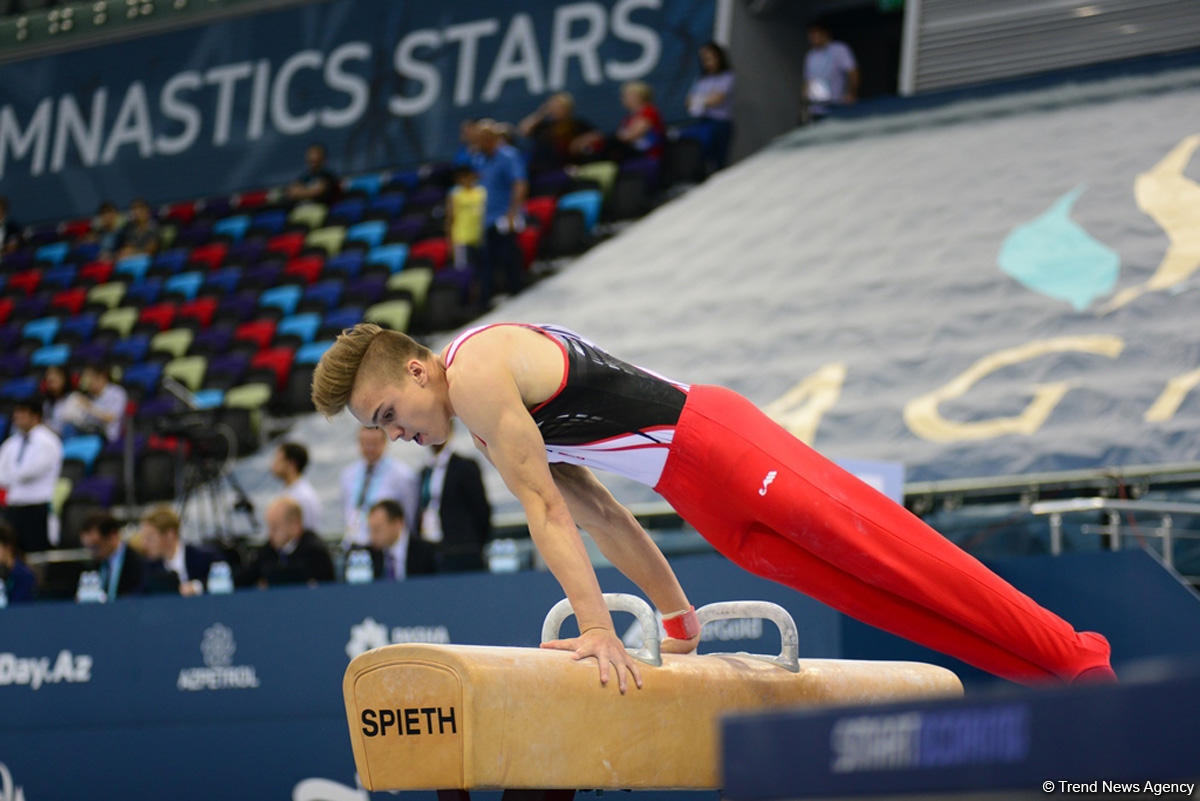Bakıda Yeniyetmələrin Olimpiya Oyunlarına idman gimnastikası üzrə təsnifat yarışlarına start verildi (FOTO)