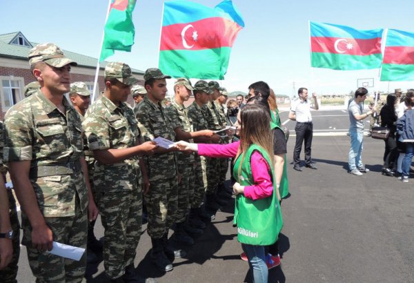 Bilik Fondu Azərbaycan Ordusunun 100 illiyinə silsilə tədbirlər həsr edib (FOTO)