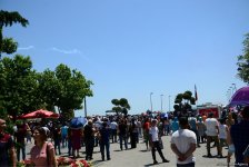 "Türk Ulduzları” Bakı səmasında nümunəvi uçuşlar edib (FOTO)