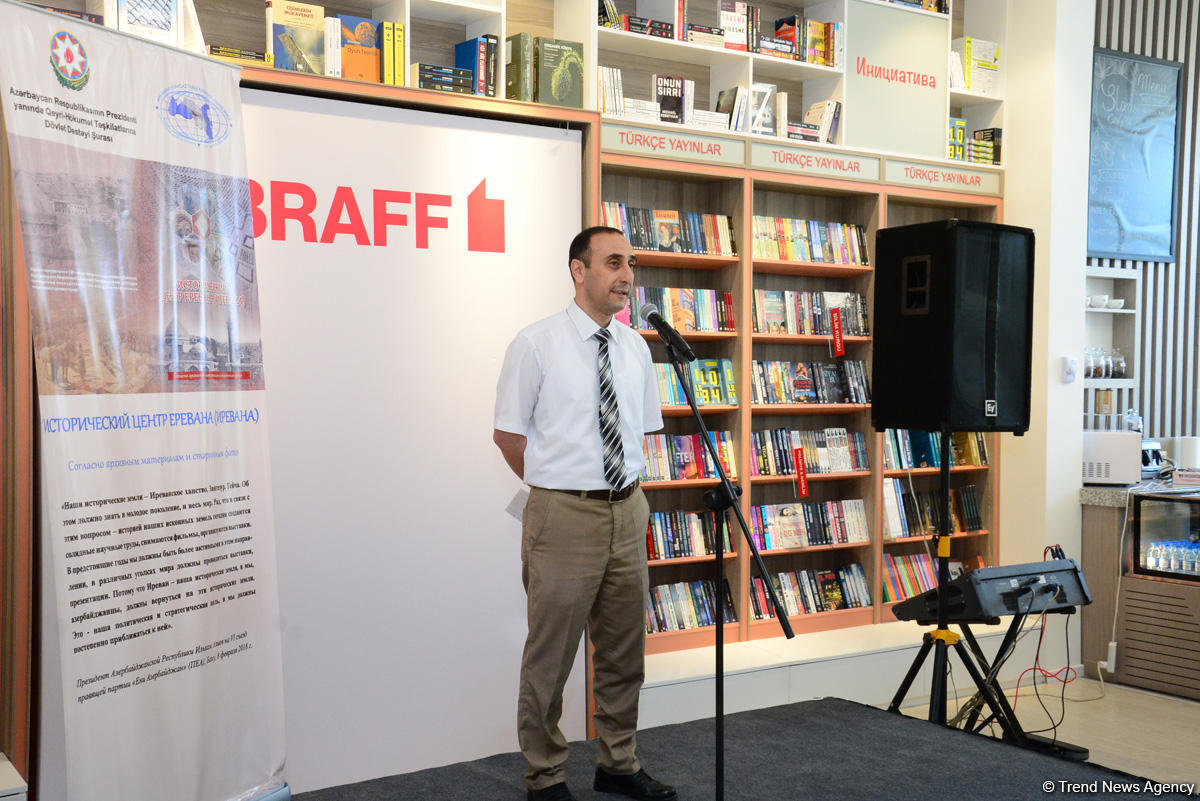 İrəvanın tarixi mərkəzinə dair kitab-fotoalbomun təqdimatı olub (FOTO)
