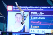 İdman gimnastikası üzrə 25-ci Azərbaycan birinciliyi və Bakı çempionatına start verildi (FOTO)