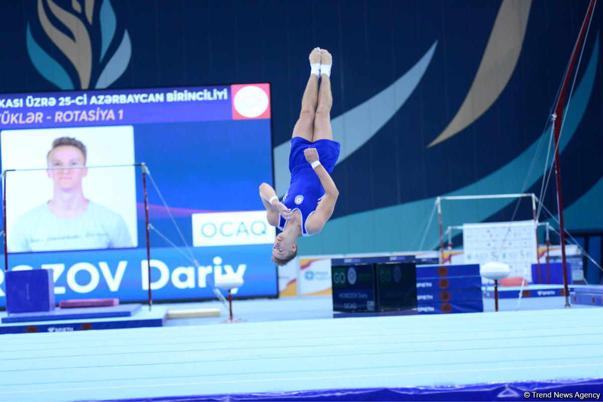 İdman gimnastikası üzrə 25-ci Azərbaycan birinciliyi və Bakı çempionatına start verildi (FOTO)
