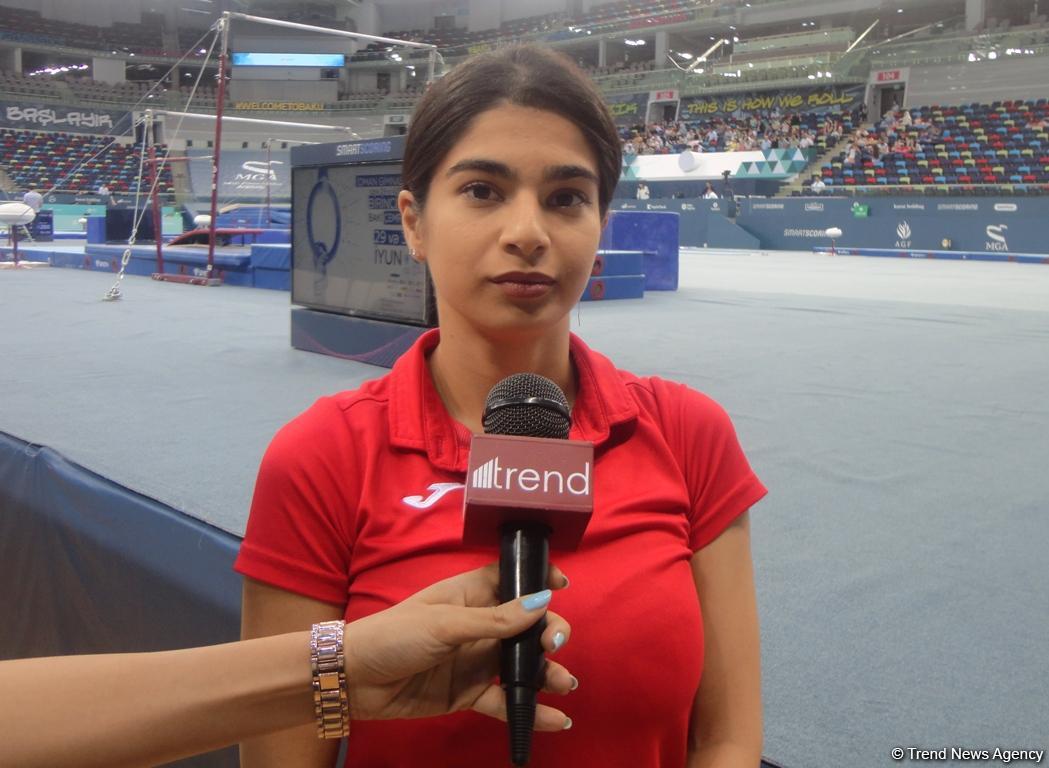 Məşqçi: Gimnastika yarışları uşaqları bu idman növünə həvəsləndirir