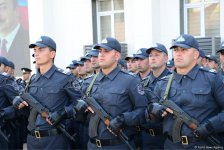 Polisin yeni nəqliyyat texnikası nümayiş olundu (FOTO/VİDEO)