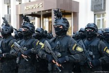 Polisin yeni nəqliyyat texnikası nümayiş olundu (FOTO/VİDEO)