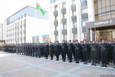 Polisin yeni nəqliyyat texnikası nümayiş olundu (FOTO/VİDEO)
