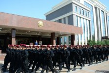 Polisin yeni nəqliyyat texnikası nümayiş olundu (FOTO/VİDEO)