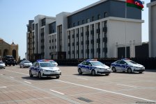 Polisin yeni nəqliyyat texnikası nümayiş olundu (FOTO/VİDEO)