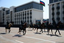 Polisin yeni nəqliyyat texnikası nümayiş olundu (FOTO/VİDEO)