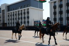 Polisin yeni nəqliyyat texnikası nümayiş olundu (FOTO/VİDEO)