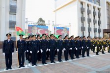 Polisin yeni nəqliyyat texnikası nümayiş olundu (FOTO/VİDEO)