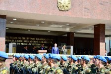 Polisin yeni nəqliyyat texnikası nümayiş olundu (FOTO/VİDEO)