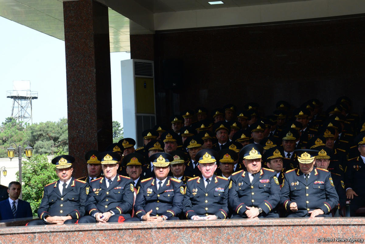 Polisin yeni nəqliyyat texnikası nümayiş olundu (FOTO/VİDEO)