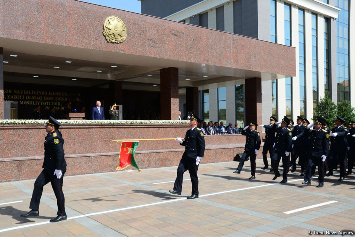 Polisin yeni nəqliyyat texnikası nümayiş olundu (FOTO/VİDEO)