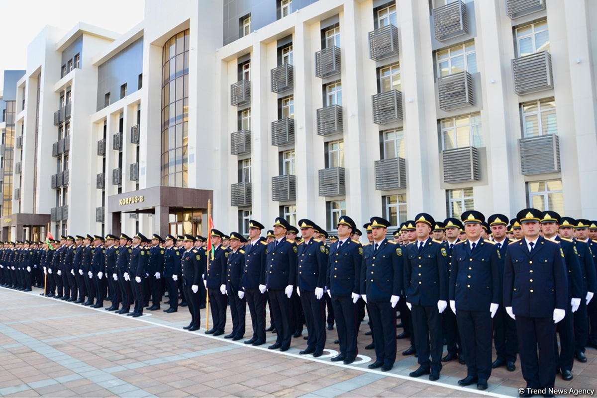 Polisin yeni nəqliyyat texnikası nümayiş olundu (FOTO/VİDEO)