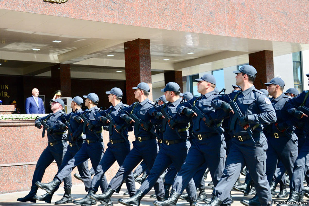 Polisin yeni nəqliyyat texnikası nümayiş olundu (FOTO/VİDEO)