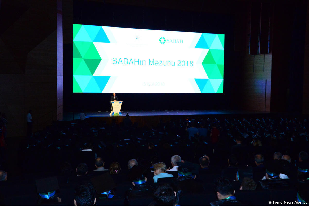 Bu gün Bakıda “SABAHın məzunu” mərasimi keçirilib (FOTO)
