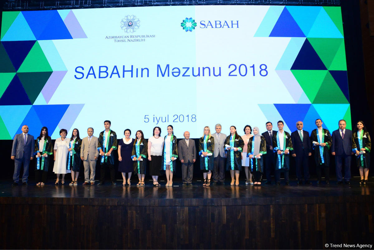 Bu gün Bakıda “SABAHın məzunu” mərasimi keçirilib (FOTO)