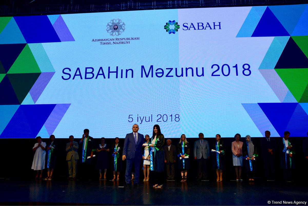 Bu gün Bakıda “SABAHın məzunu” mərasimi keçirilib (FOTO)