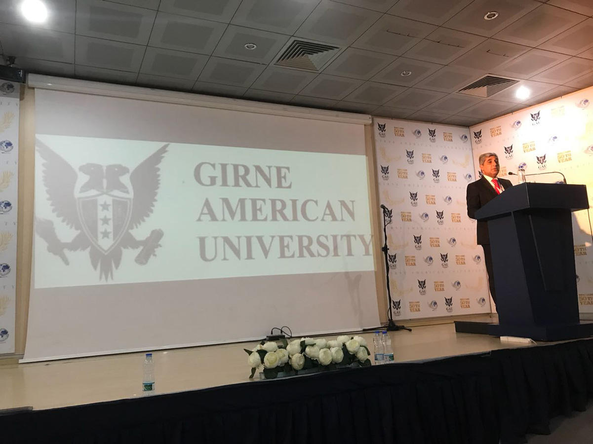 Bilik Fondunun təmsilçisi Girne Amerika Universitetində Azərbaycan təhsilinin uğurlarından danışıb (FOTO)