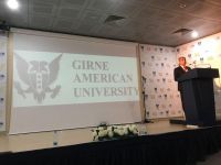 Bilik Fondunun təmsilçisi Girne Amerika Universitetində Azərbaycan təhsilinin uğurlarından danışıb (FOTO)