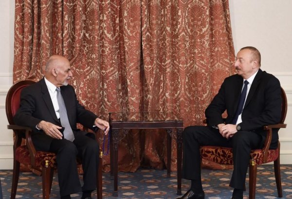 Brüsseldə Azərbaycan və Əfqanıstan prezidentlərinin görüşü olub (FOTO) (YENİLƏNİB)
