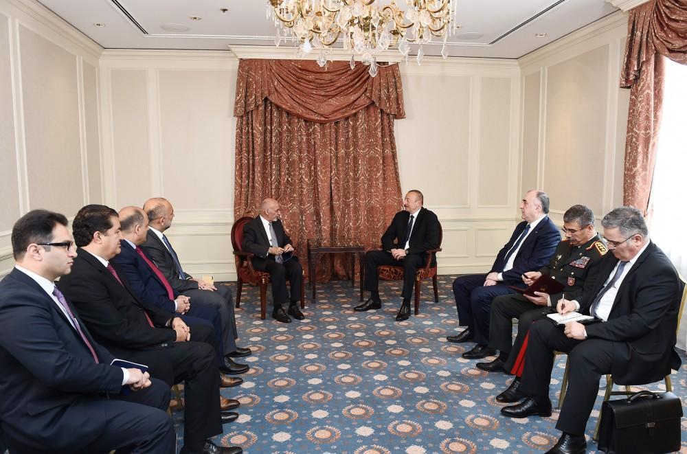 Brüsseldə Azərbaycan və Əfqanıstan prezidentlərinin görüşü olub (FOTO) (YENİLƏNİB)