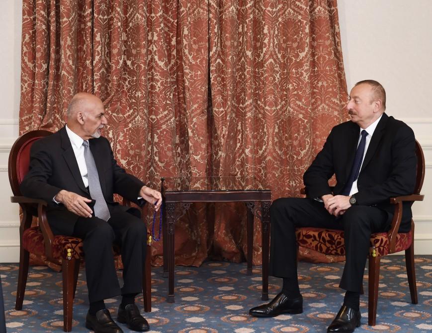 Brüsseldə Azərbaycan və Əfqanıstan prezidentlərinin görüşü olub (FOTO) (YENİLƏNİB)