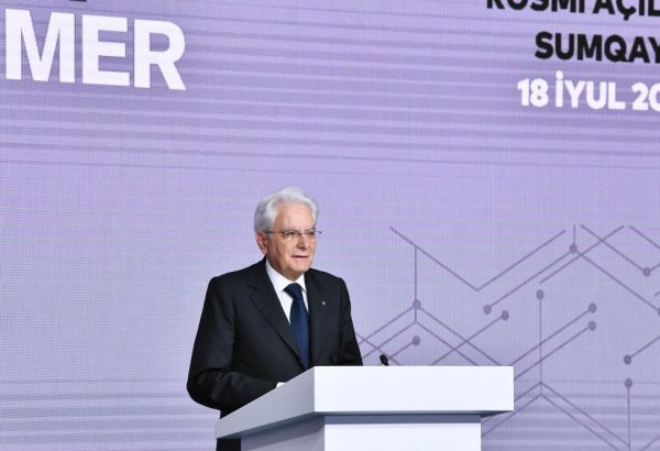 Sercio Mattarella: Azərbaycanla İtaliya arasında əməkdaşlıq yüksək potensiala malikdir