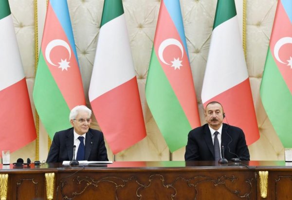 Sercio Mattarella: İtaliya ATƏT-ə sədrlik çərçivəsində Azərbaycanın Dağlıq Qarabağ problemi ilə bağlı öz dəstəyini göstərəcək