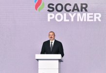 Azərbaycan və İtaliya prezidentləri Sumqayıt Kimya Sənaye Parkında polipropilen zavodunun açılışında iştirak ediblər (FOTO) (YENİLƏNİB)