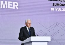 Azərbaycan və İtaliya prezidentləri Sumqayıt Kimya Sənaye Parkında polipropilen zavodunun açılışında iştirak ediblər (FOTO) (YENİLƏNİB)