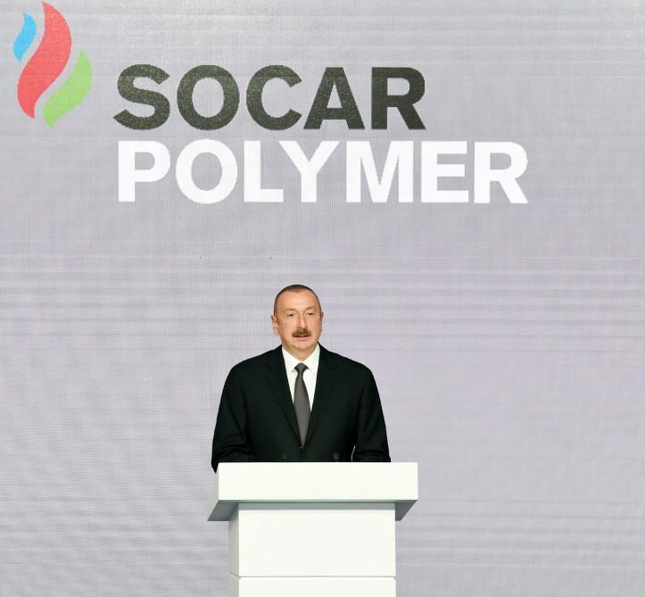 Azərbaycan və İtaliya prezidentləri Sumqayıt Kimya Sənaye Parkında polipropilen zavodunun açılışında iştirak ediblər (FOTO) (YENİLƏNİB)