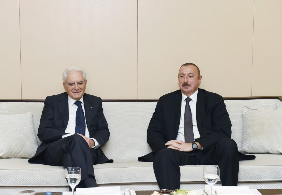 Azərbaycan və İtaliya prezidentləri Sumqayıt Kimya Sənaye Parkında polipropilen zavodunun açılışında iştirak ediblər (FOTO) (YENİLƏNİB)