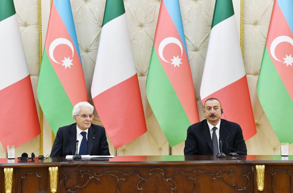 Sercio Mattarella: İtaliya ATƏT-ə sədrlik çərçivəsində Azərbaycanın Dağlıq Qarabağ problemi ilə bağlı öz dəstəyini göstərəcək