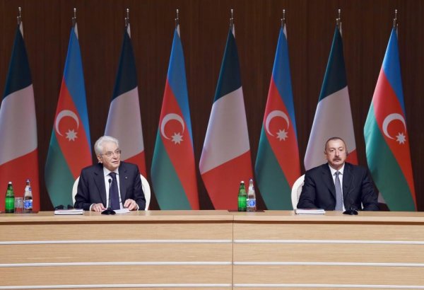 Prezident: İtaliya Azərbaycanın mütləq şəkildə ilk ticarət tərəfdaşı olmaqdan qürur duyur