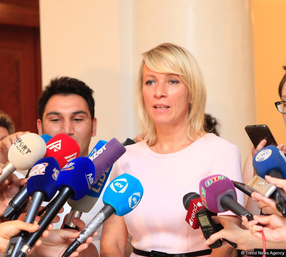 Zaxarova: Azərbaycan və Rusiya informasiya məsələləri üzrə məsləhətləşmələri intensivləşdirmək barədə razılığa gəliblər (YENİLƏNİB)