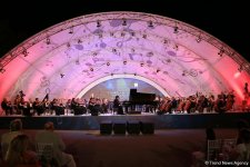 X Qəbələ Beynəlxalq Musiqi Festivalının təntənəli açılış mərasimi olub (FOTO)
