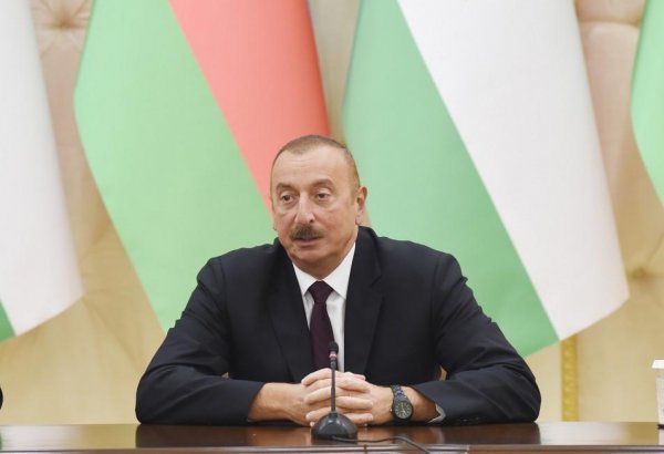 Prezident İlham Əliyev: Tacikistanın Dağlıq Qarabağ münaqişəsi ilə bağlı mövqeyi həm dost mövqeyidir, həm də ədalətli mövqedir