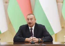 Azərbaycan və Tacikistan prezidentləri mətbuata bəyanatlarla çıxış ediblər (FOTO) (YENİLƏNİB)