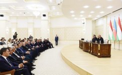 Azərbaycan və Tacikistan prezidentləri mətbuata bəyanatlarla çıxış ediblər (FOTO) (YENİLƏNİB)