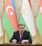 Azərbaycan və Tacikistan prezidentləri mətbuata bəyanatlarla çıxış ediblər (FOTO) (YENİLƏNİB)