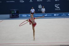 Bədii gimnastika üzrə Azərbaycan çempionatı və Bakı birinciliyi start götürüb (FOTO)