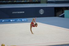 Bədii gimnastika üzrə Azərbaycan çempionatı və Bakı birinciliyi start götürüb (FOTO)
