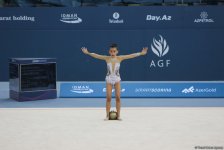 Bədii gimnastika üzrə Azərbaycan çempionatı və Bakı birinciliyi start götürüb (FOTO)