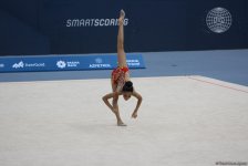 Bədii gimnastika üzrə Azərbaycan çempionatı və Bakı birinciliyi start götürüb (FOTO)
