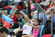 Bədii gimnastika üzrə Azərbaycan çempionatı və Bakı birinciliyi start götürüb (FOTO)