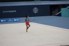 Bədii gimnastika üzrə Azərbaycan çempionatı və Bakı birinciliyi start götürüb (FOTO)