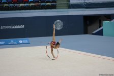 Bədii gimnastika üzrə Azərbaycan çempionatı və Bakı birinciliyi start götürüb (FOTO)